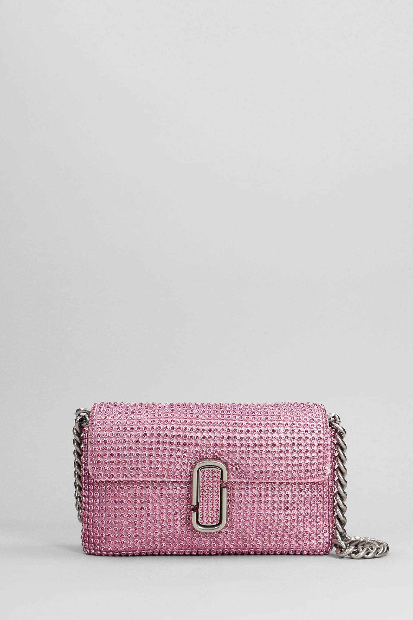 Shop Marc Jacobs Shoulder Bag In Rose-pink Synthetic Fibers