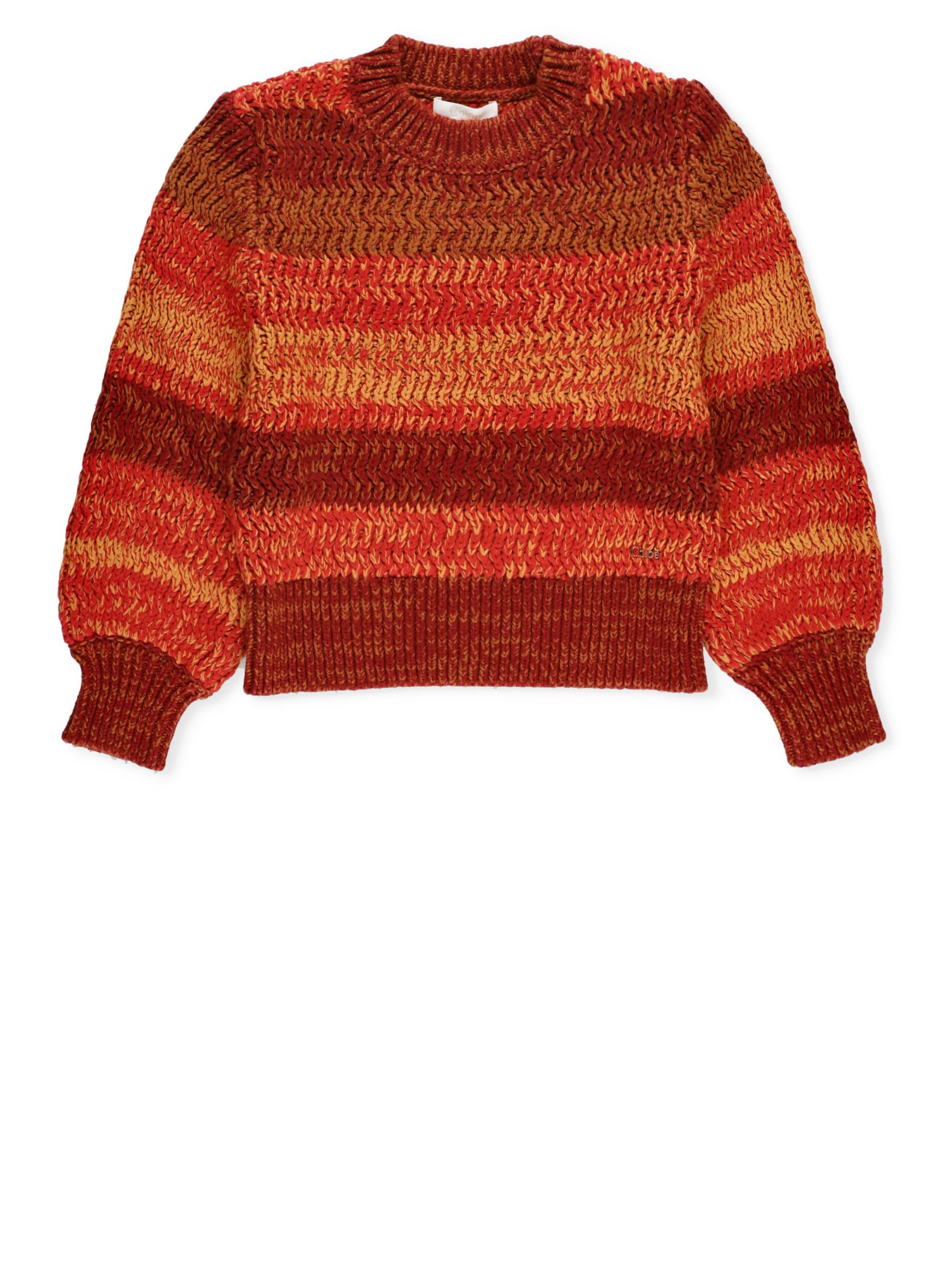 Shop Chloé Jumper Sweater In Multicolour