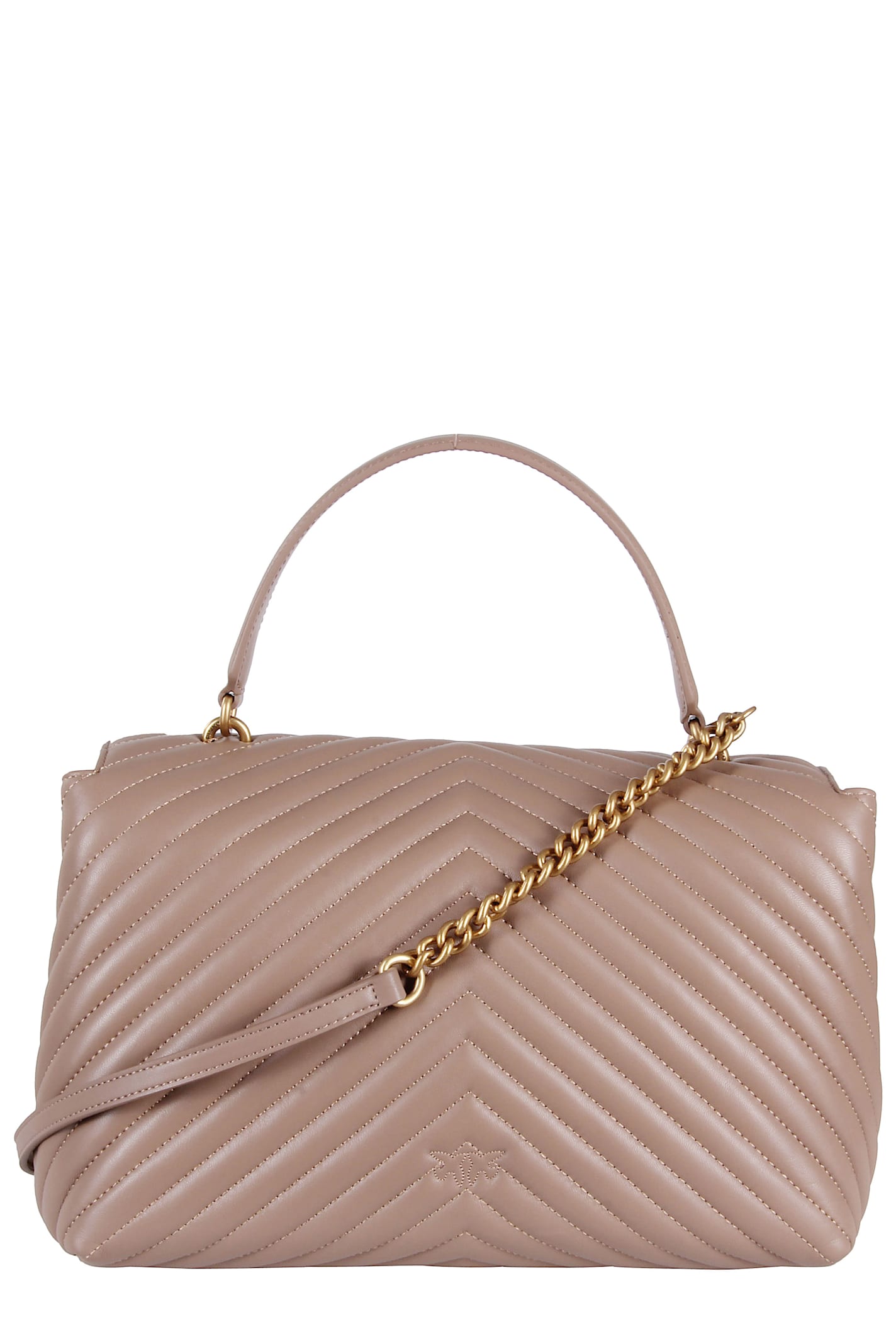 Pinko Large Lady Love Puff Tote Bag In Pink