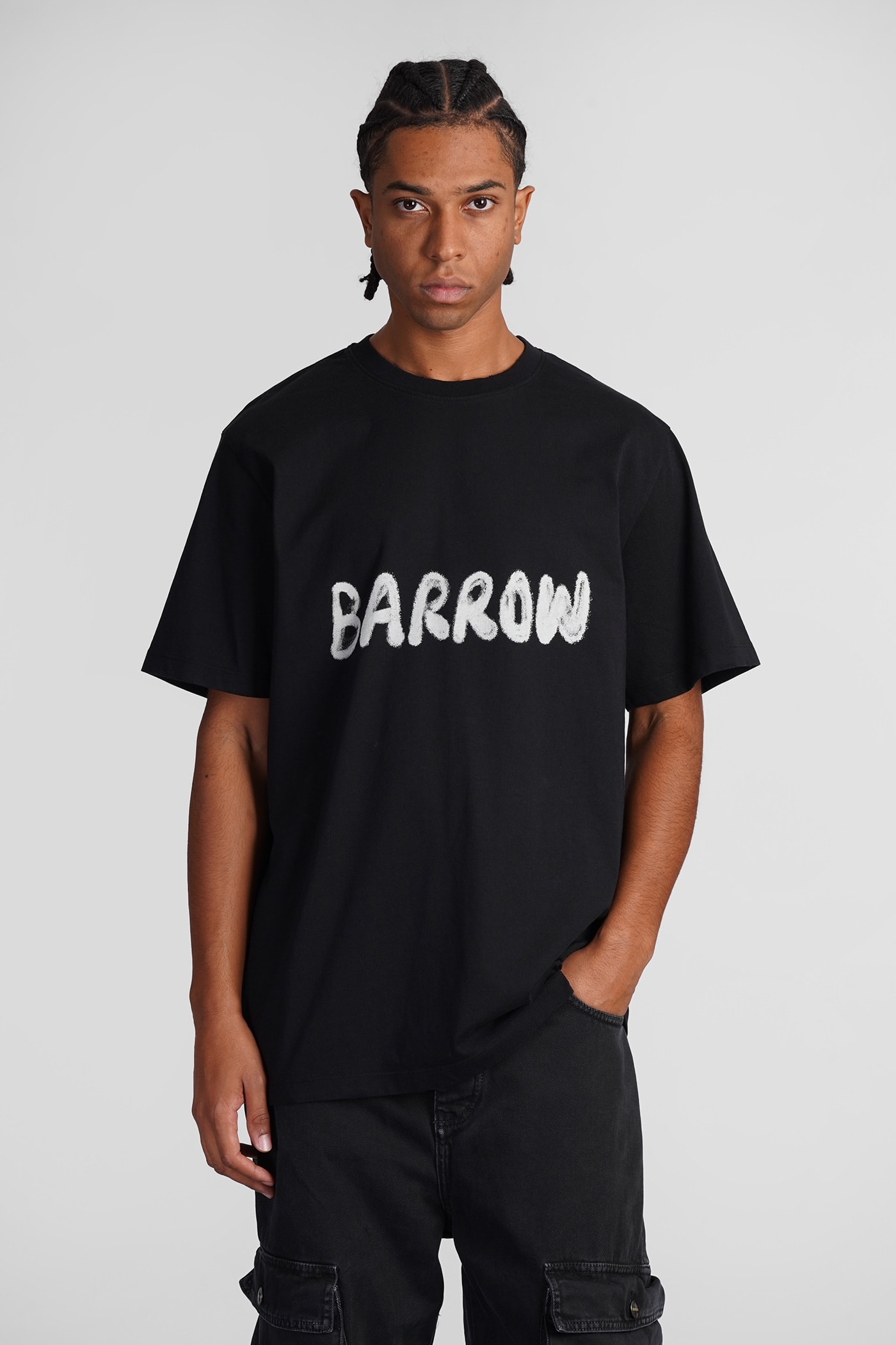 Graffiti T-shirt In Black