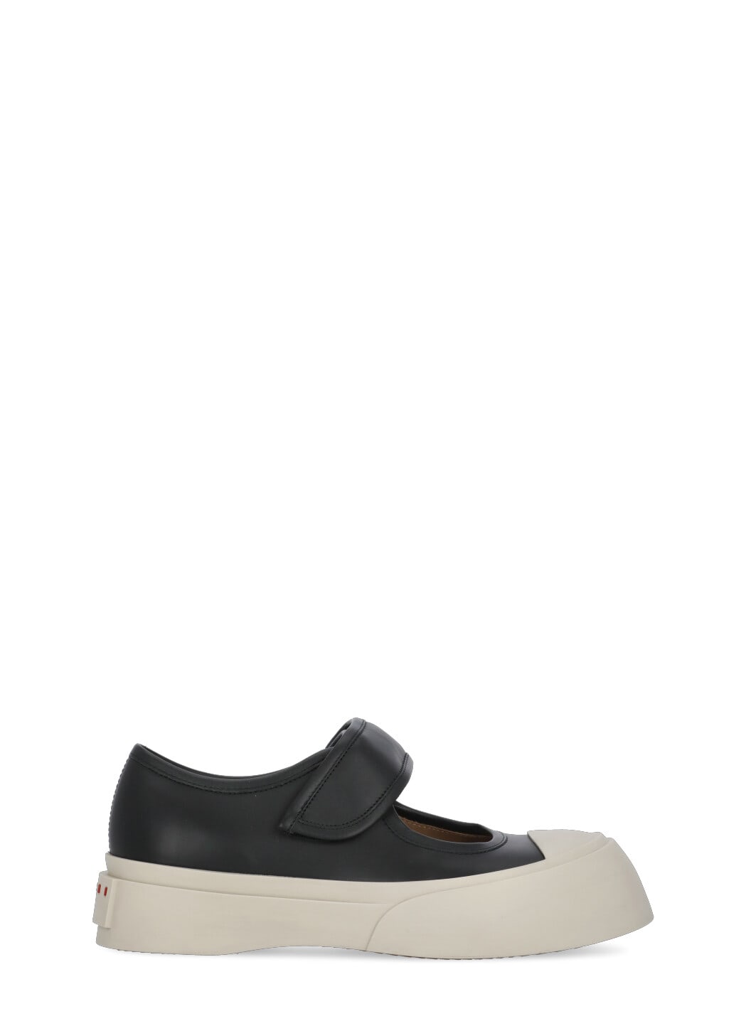 Shop Marni Mary Jane Sneakers In Black