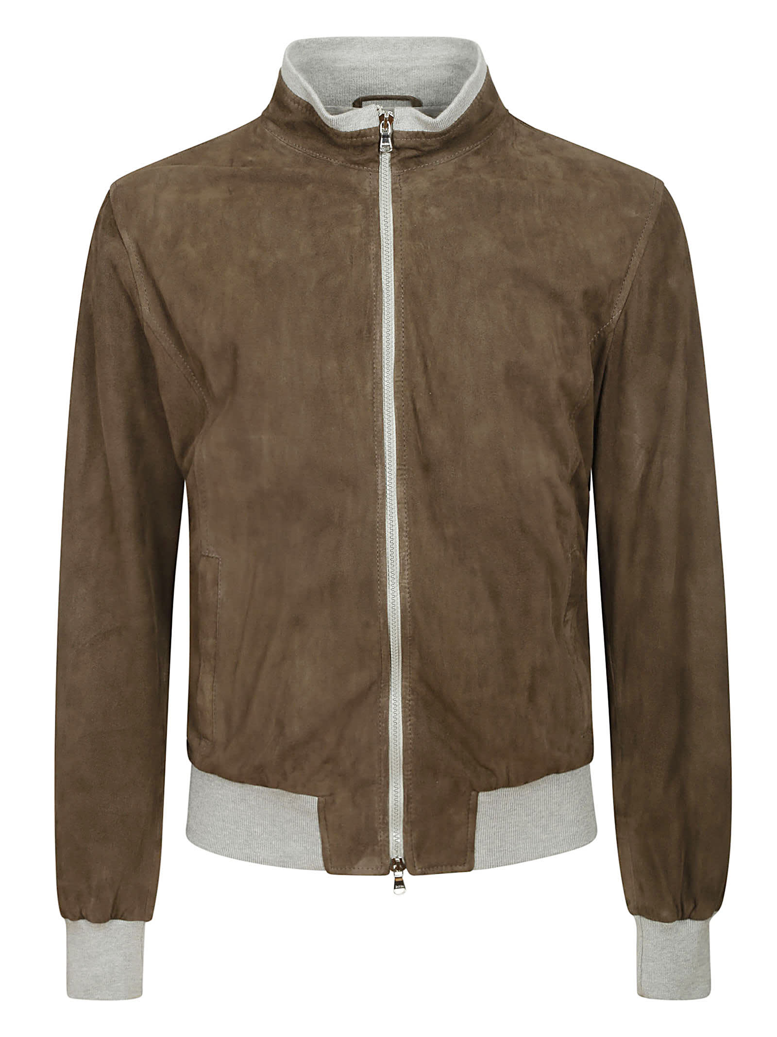 Barba Napoli Bomber In Brown