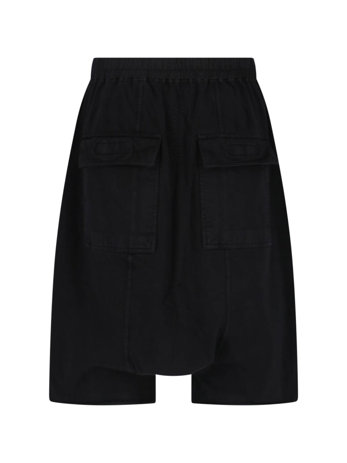 Rick Owens Drkshdw Drkshdw By Rick Owens Man Shorts & Bermuda Shorts Black Size M Cotton, Elastane In Black