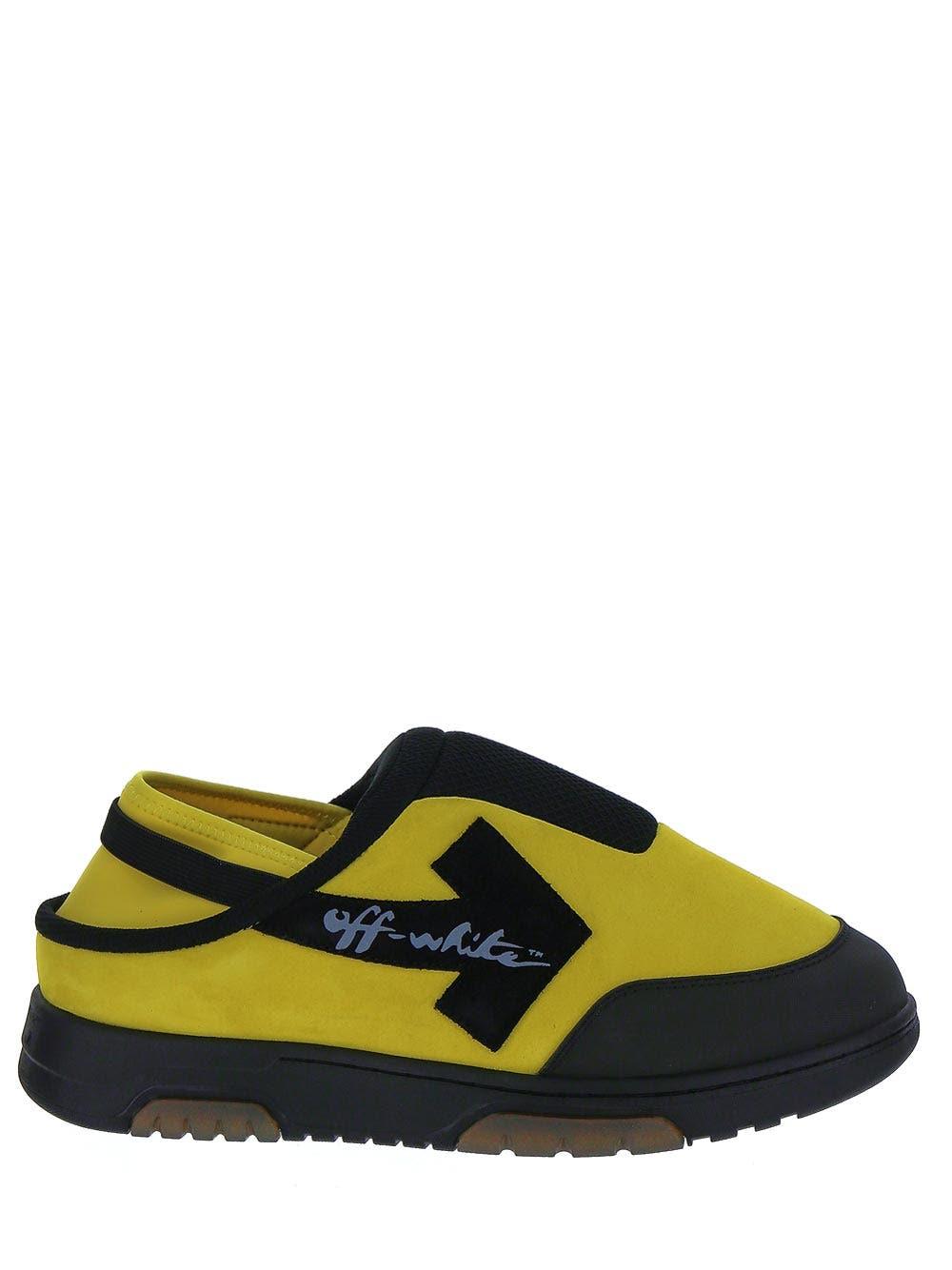 Off-white Out Of Office Slip-on Sneakers In Yellow/black