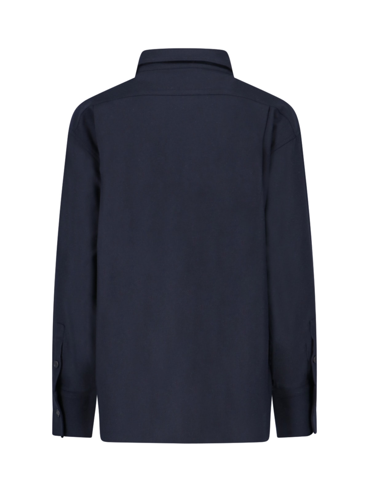 Shop Setchu Overshirt In Blue