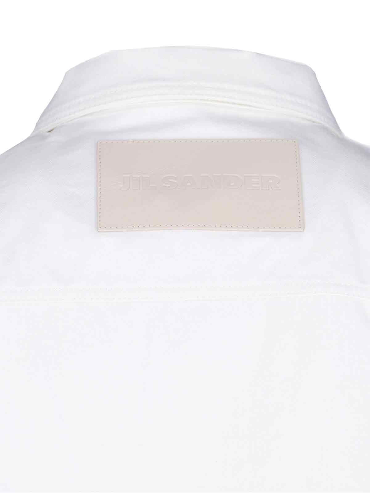 Jil Sander Buttoned Shirt In White