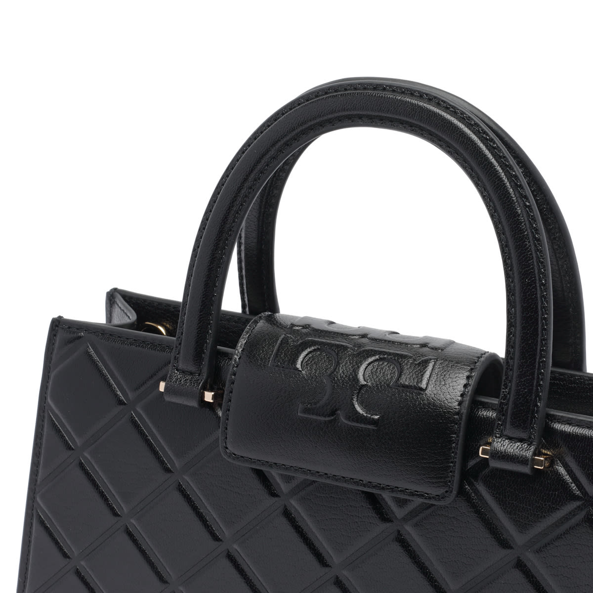Tory Burch Fleming Shoulder Bag In Black