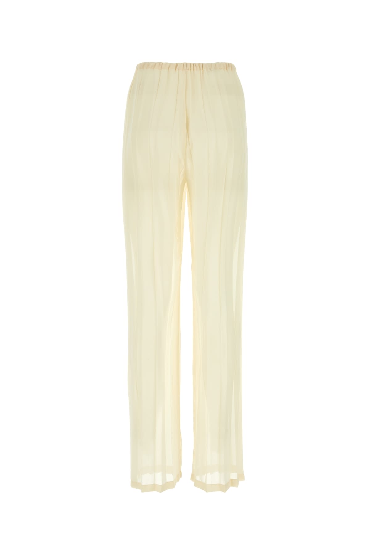 Shop Dries Van Noten Pantalone In Offwhite