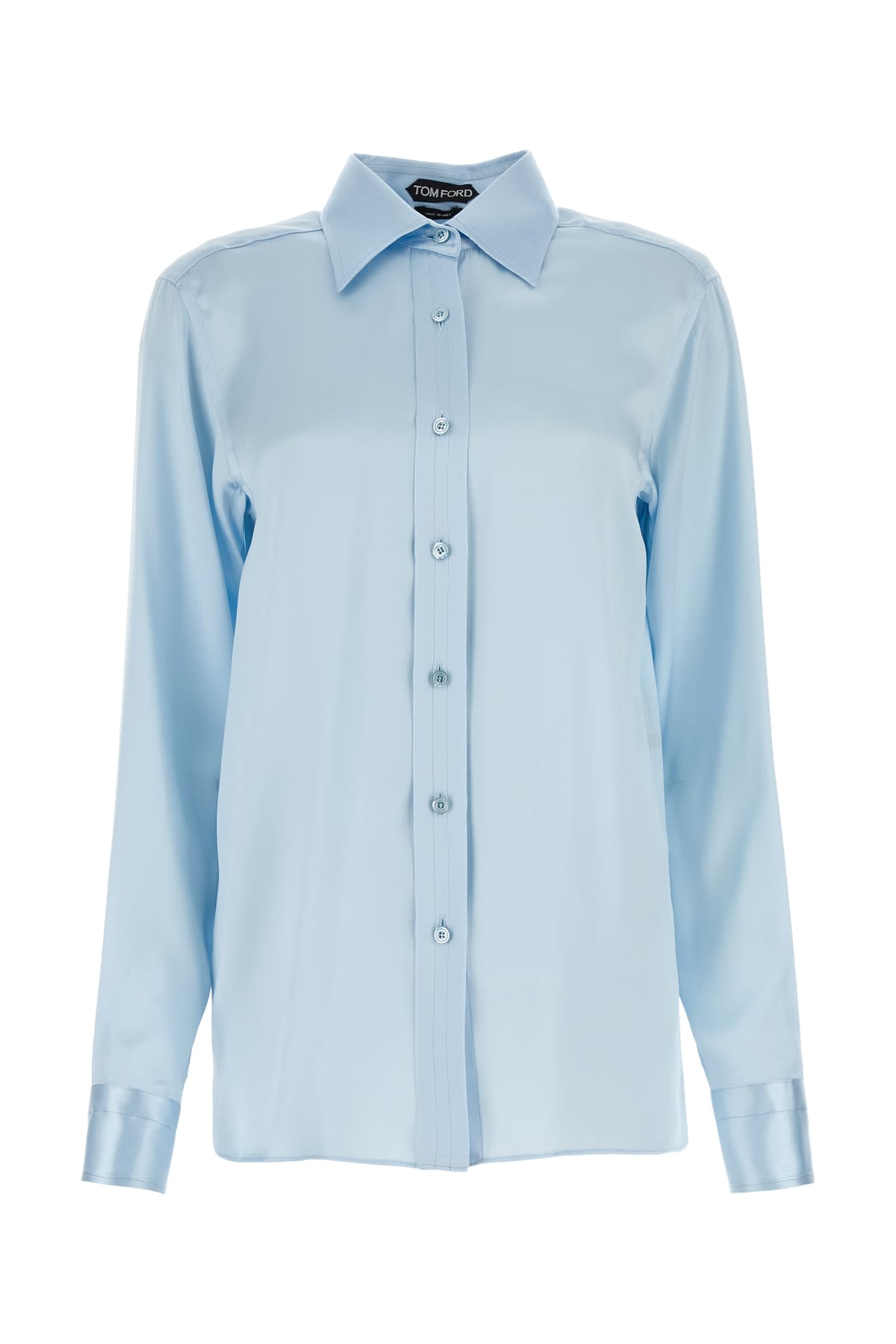 Shop Tom Ford Camicia In Airblue