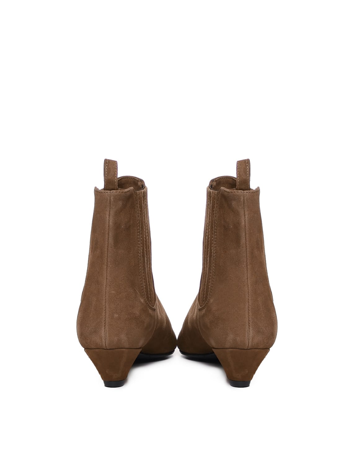 Shop Marc Ellis Burnt Suede Ankle Boot In Brown