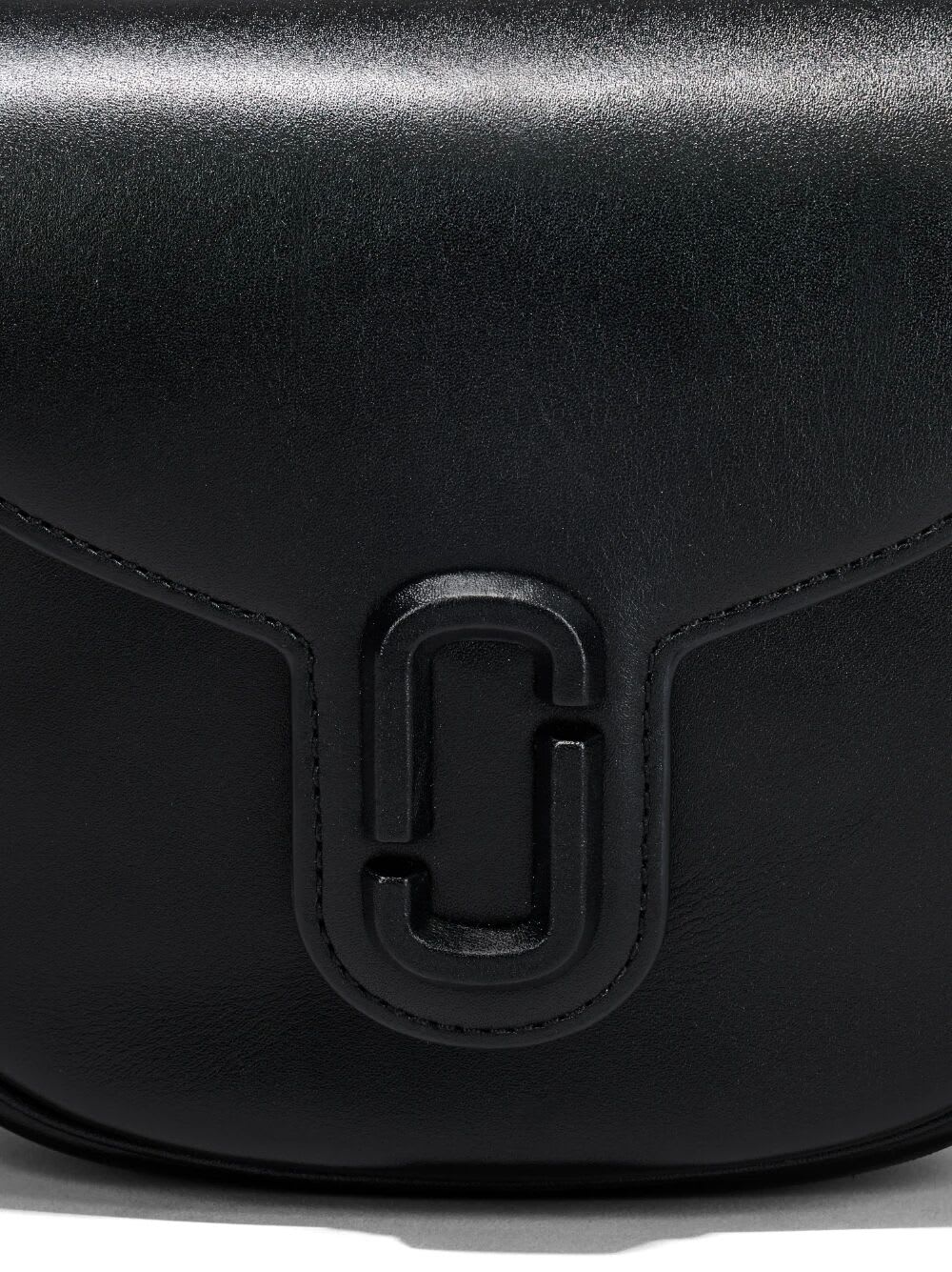 Shop Marc Jacobs The Small Saddle Bag In Black