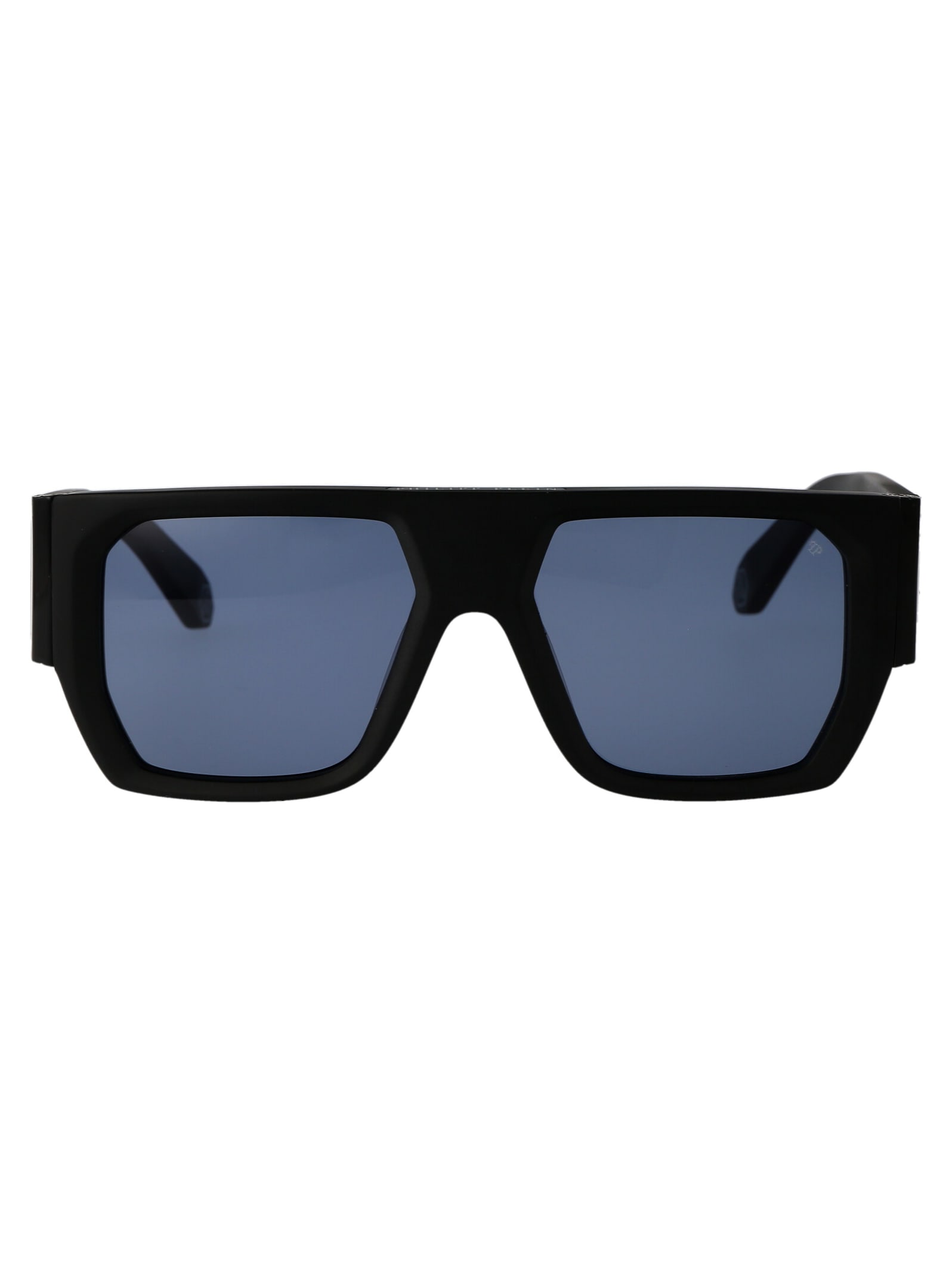 Shop Philipp Plein Spp094m Sunglasses In 0703 Black