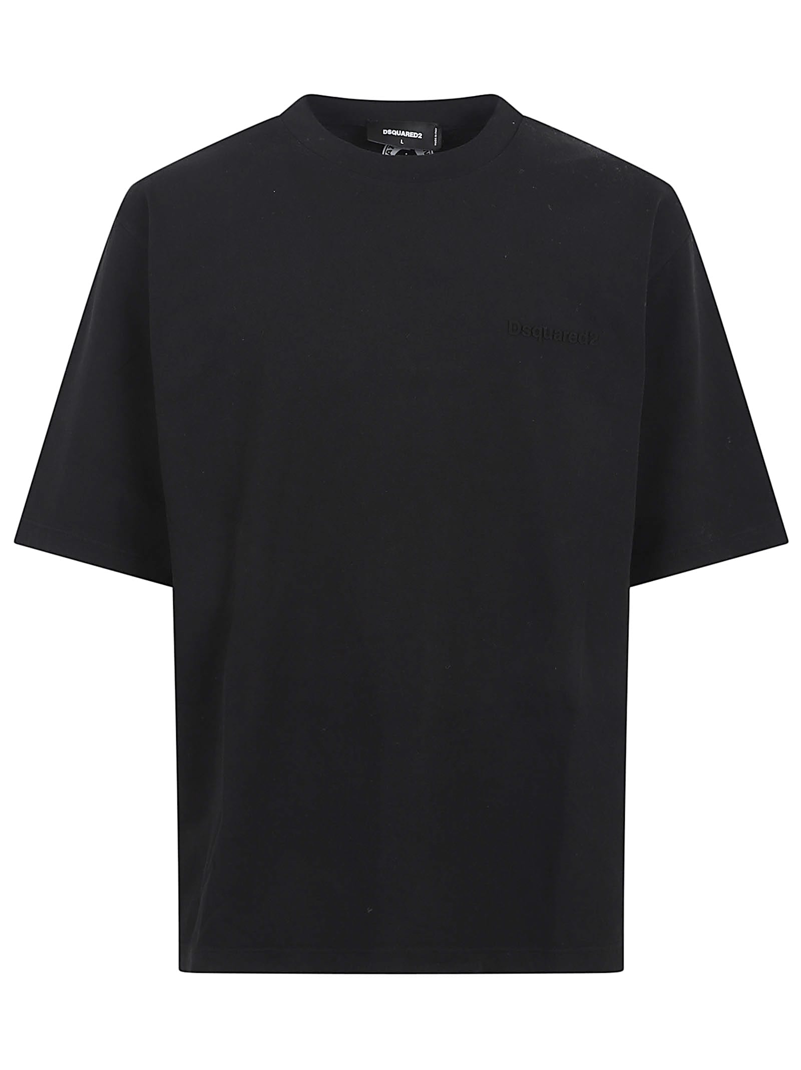 Dsquared2 Canadian Landscape Print Relaxed Fit T-shirt In Black