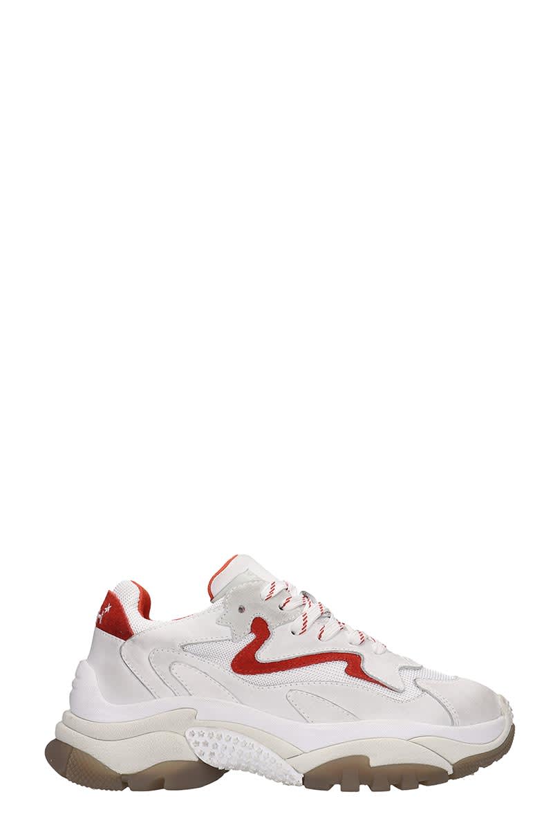 ASH ADDICT 03 SNEAKERS IN WHITE TECH/SYNTHETIC,11246148