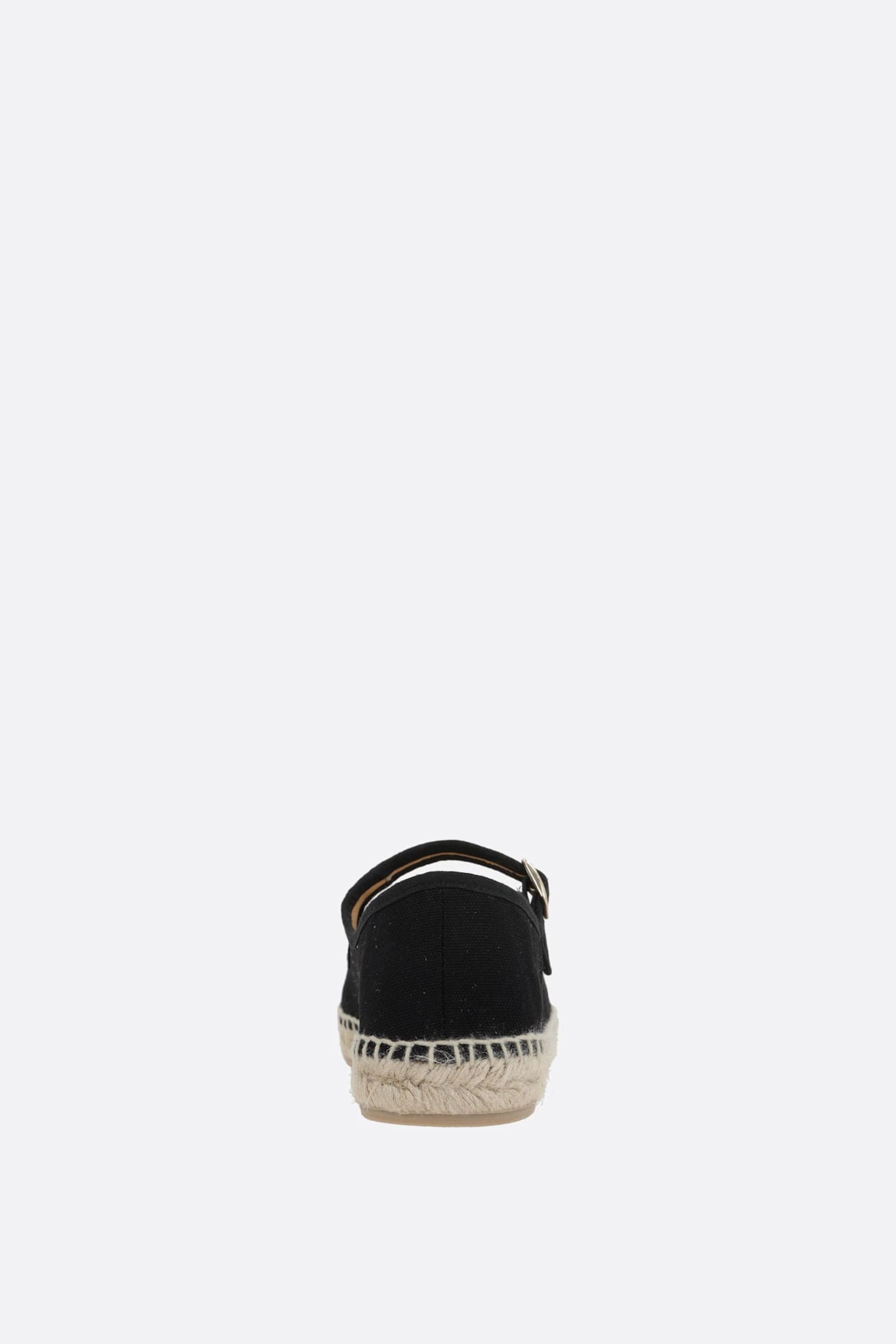 Shop Castaã±er Padua/001 Espadrilles In Canvas In Black