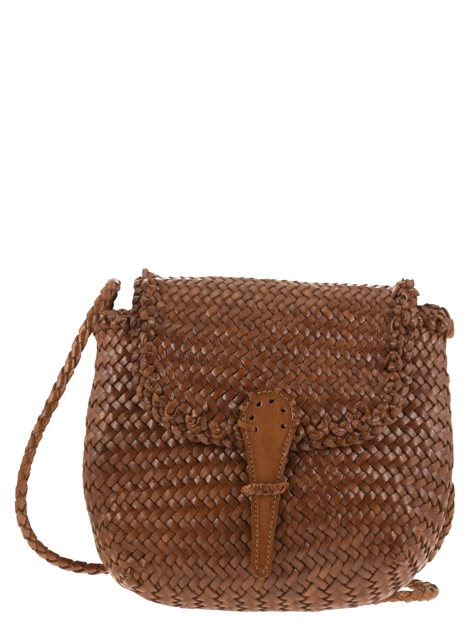 Mini City Bag - Woven Leather Bag