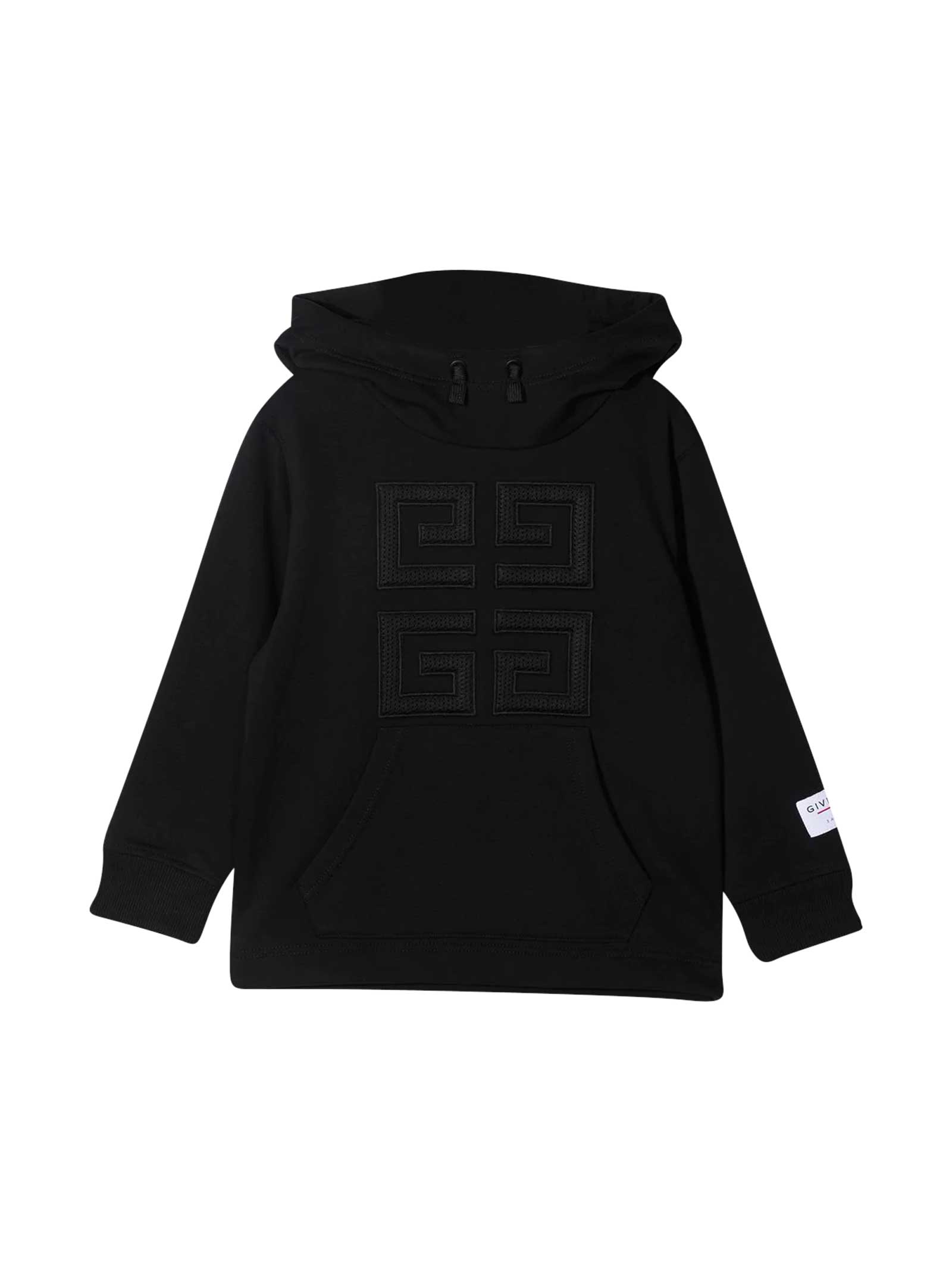 Givenchy Black Sweatshirt With Hood
