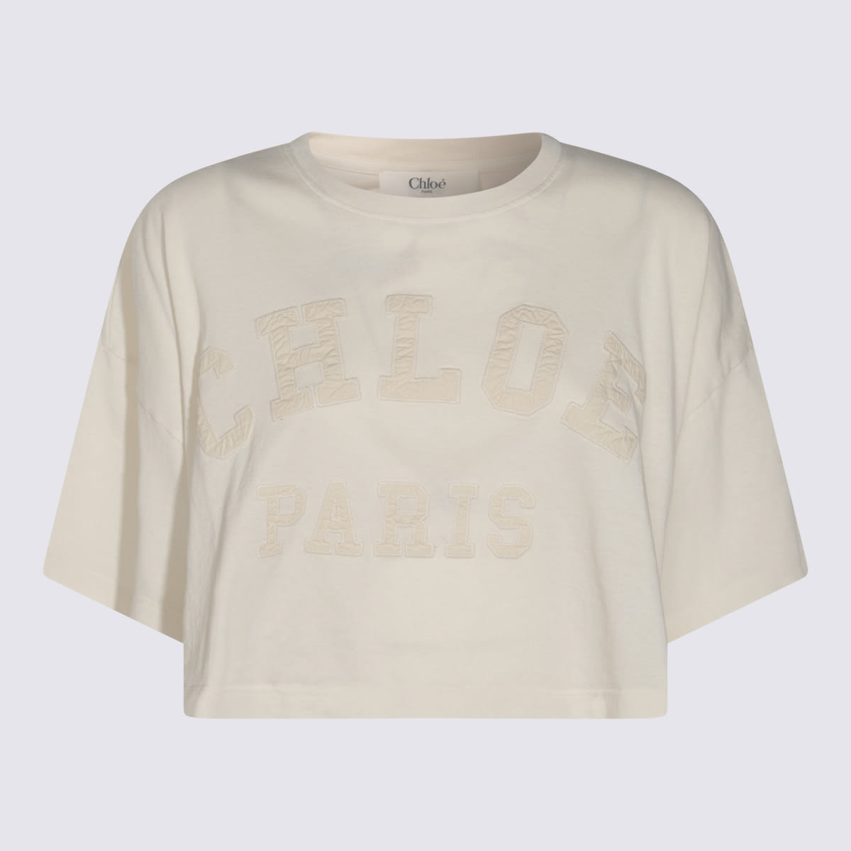 Chloé White Cotton T-shirt