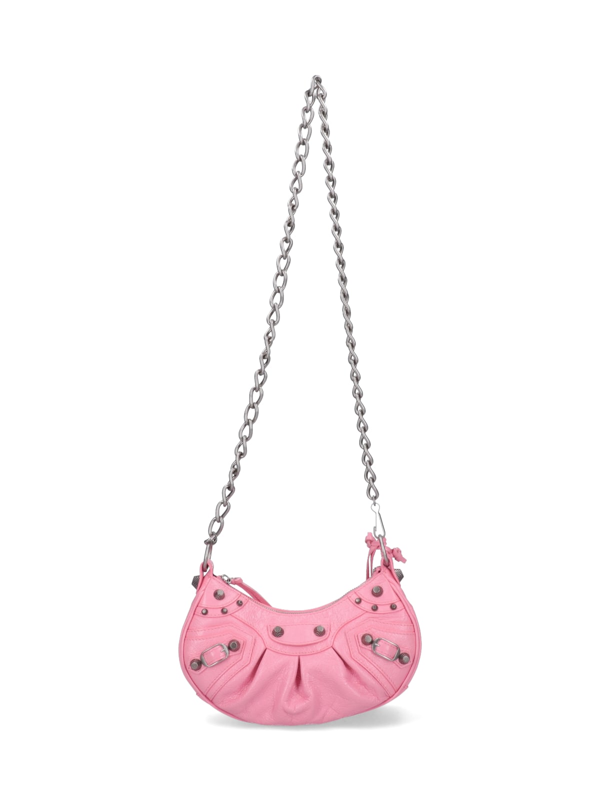 Shop Balenciaga Le Cagole Xs Crossbody Bag In Pink