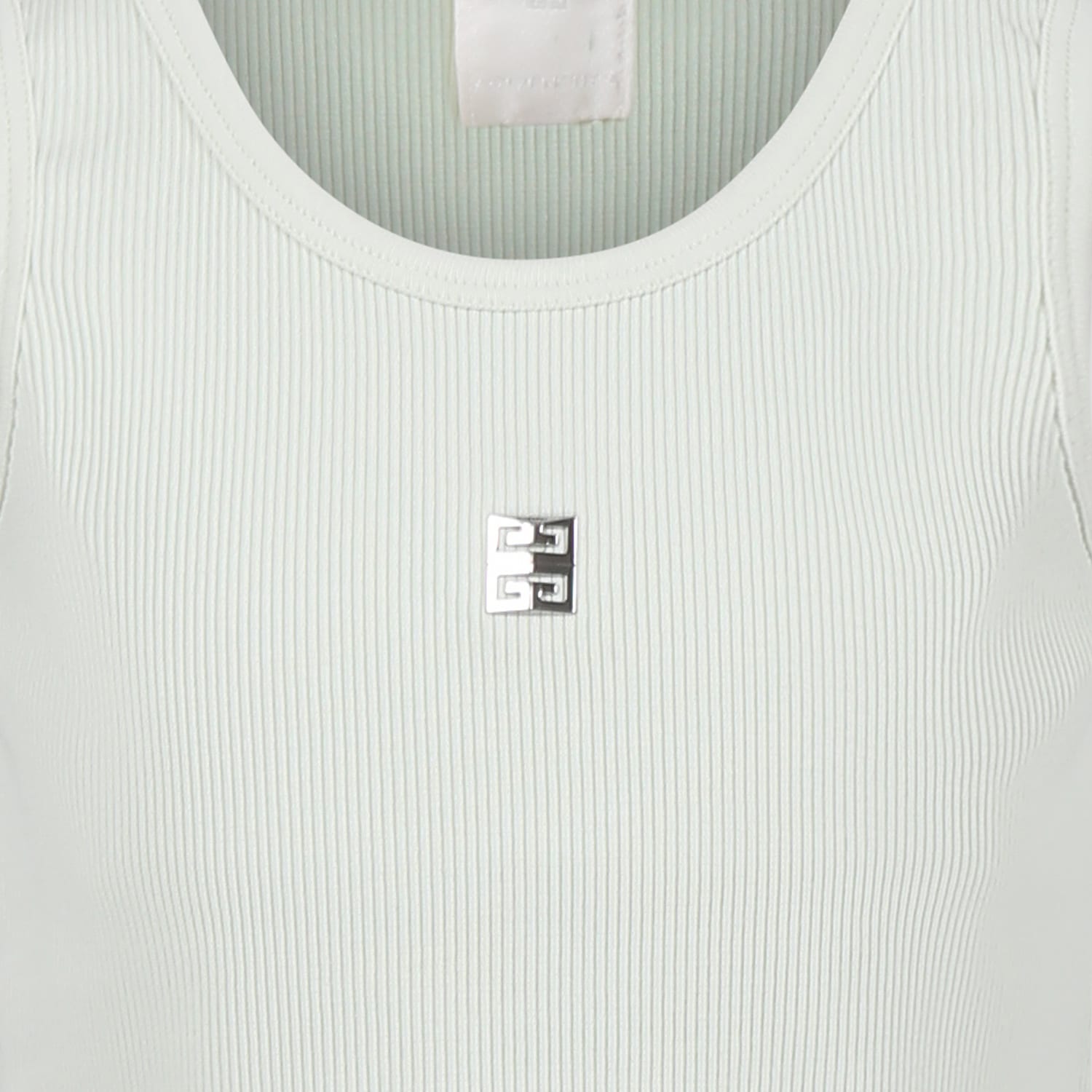 Givenchy Green Dress For Girl With Logo In Green