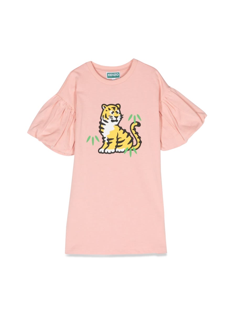 Shop Kenzo Suit Mc Tiger In Pink