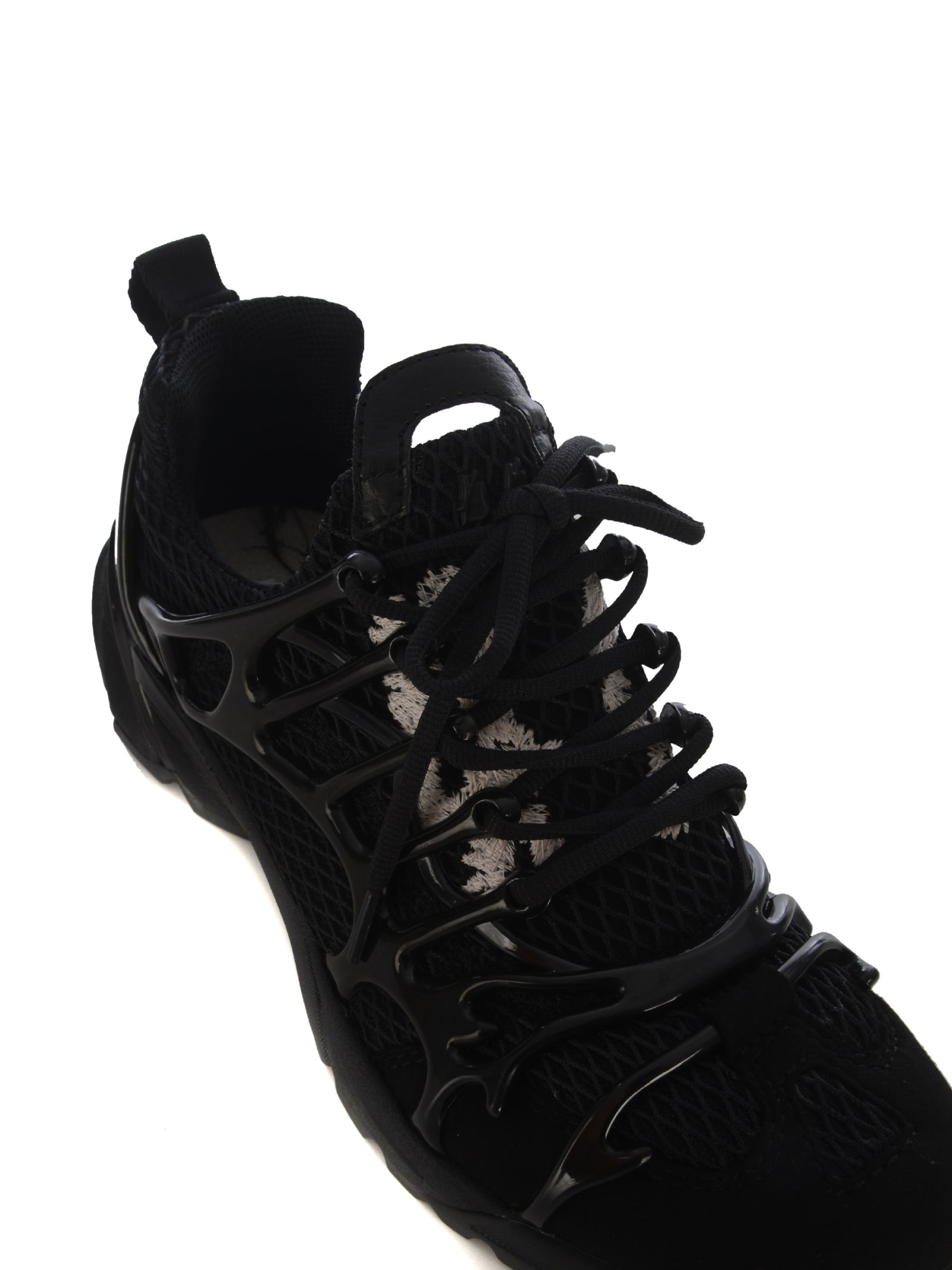 Shop 44 Label Group Sneakers 44laber Group Symbiont In Nylon In Nero