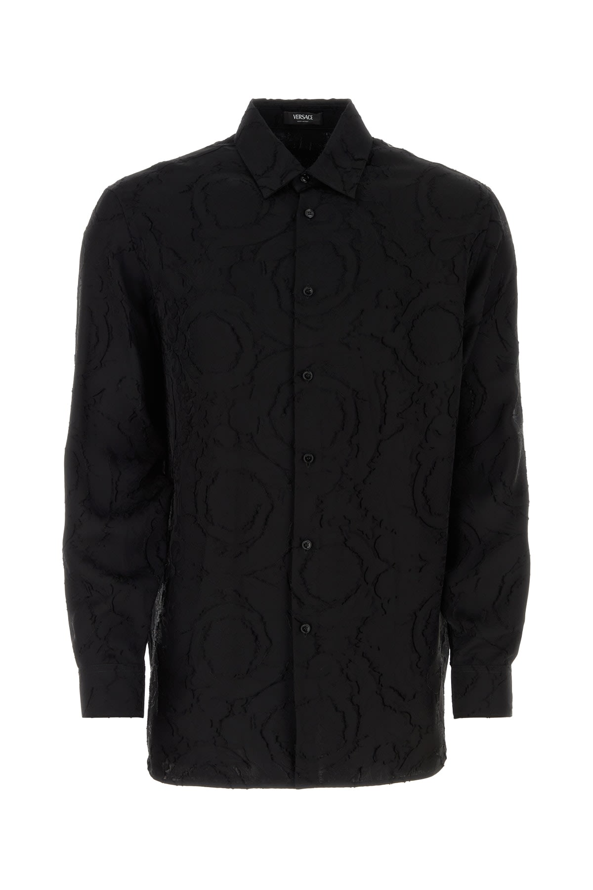 Shop Versace Camicia In Black