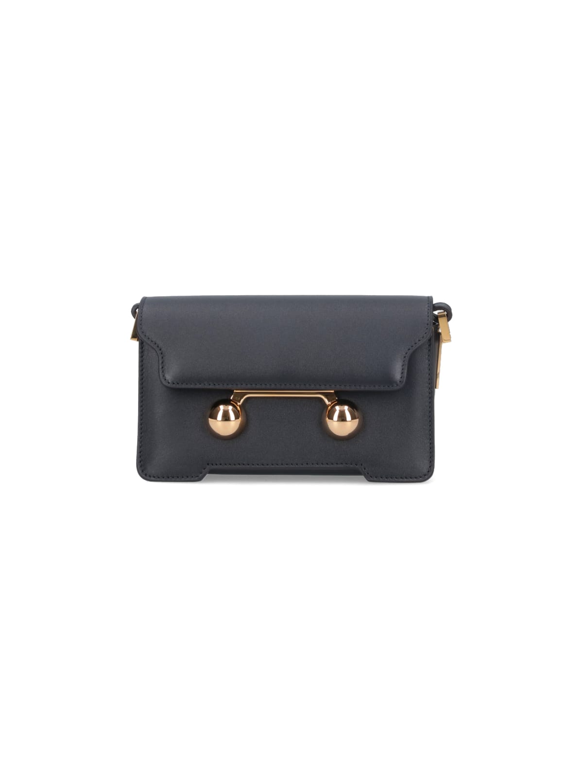 Shop Marni Trunkaroo Mini Bag In Black