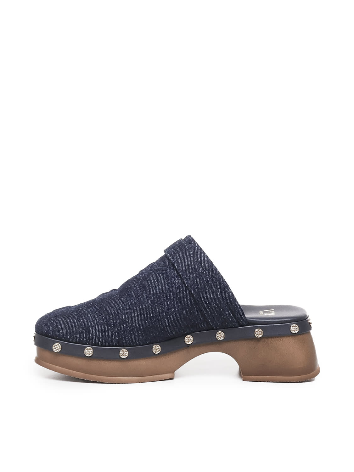 V73 NYALA MULES IN DENIM
