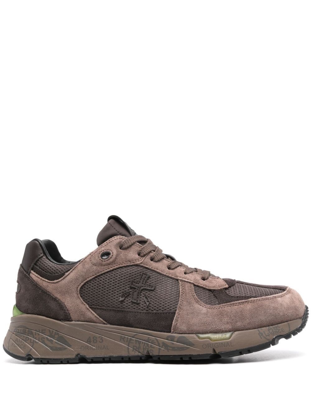 Premiata Mase 6875 Sneaker In Dark Grey
