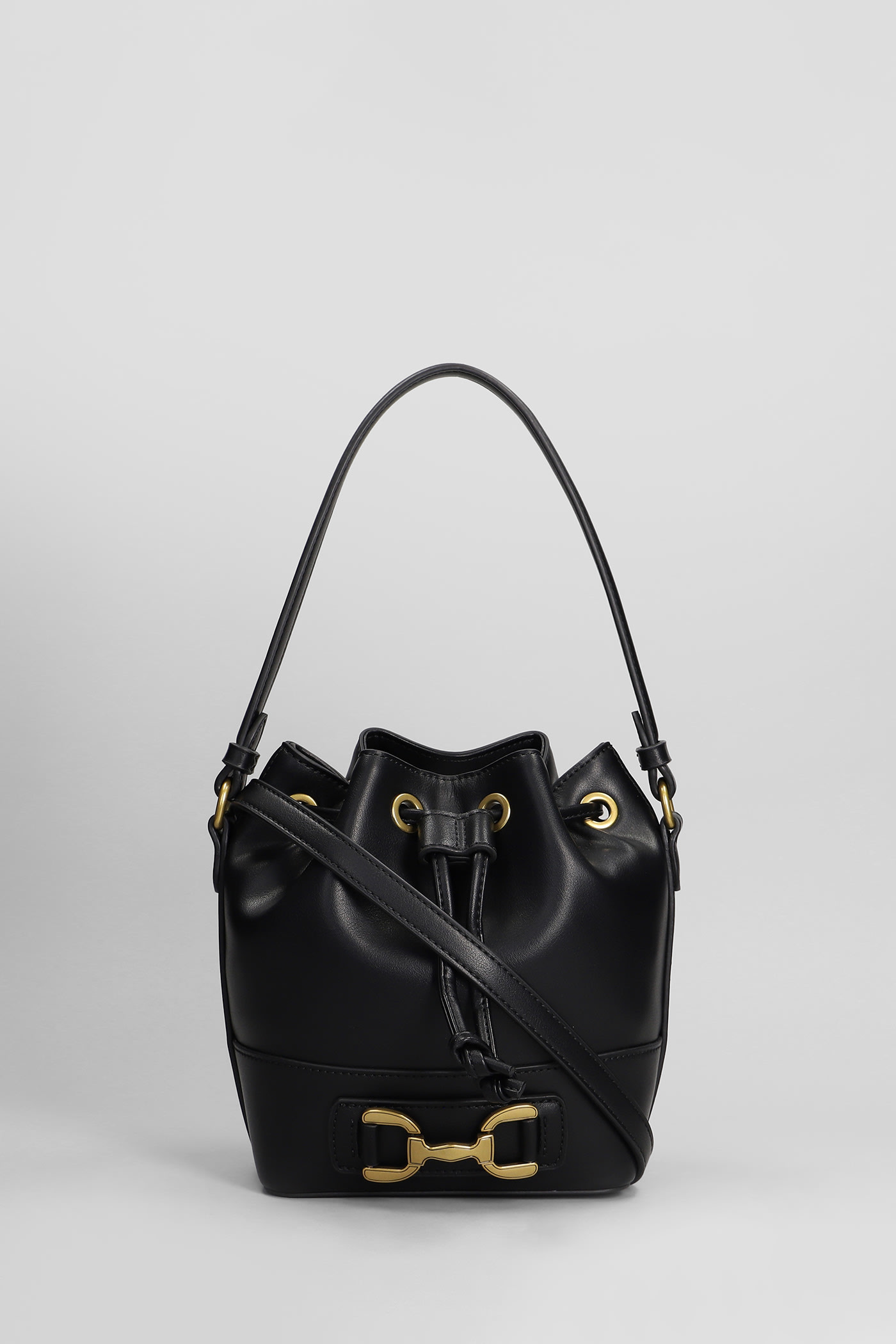 Shoulder Bag In Black Leather