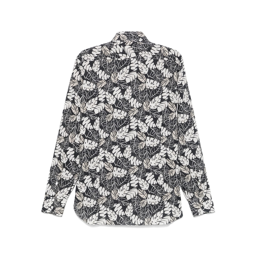 Barba Napoli Shirt In Black