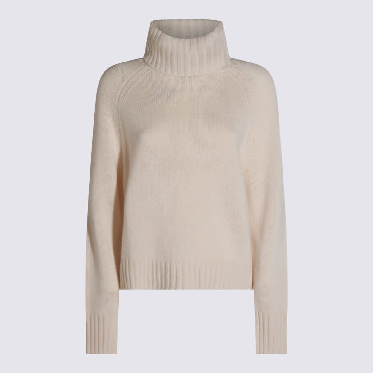 Allude Sweaters Light And Natural In White