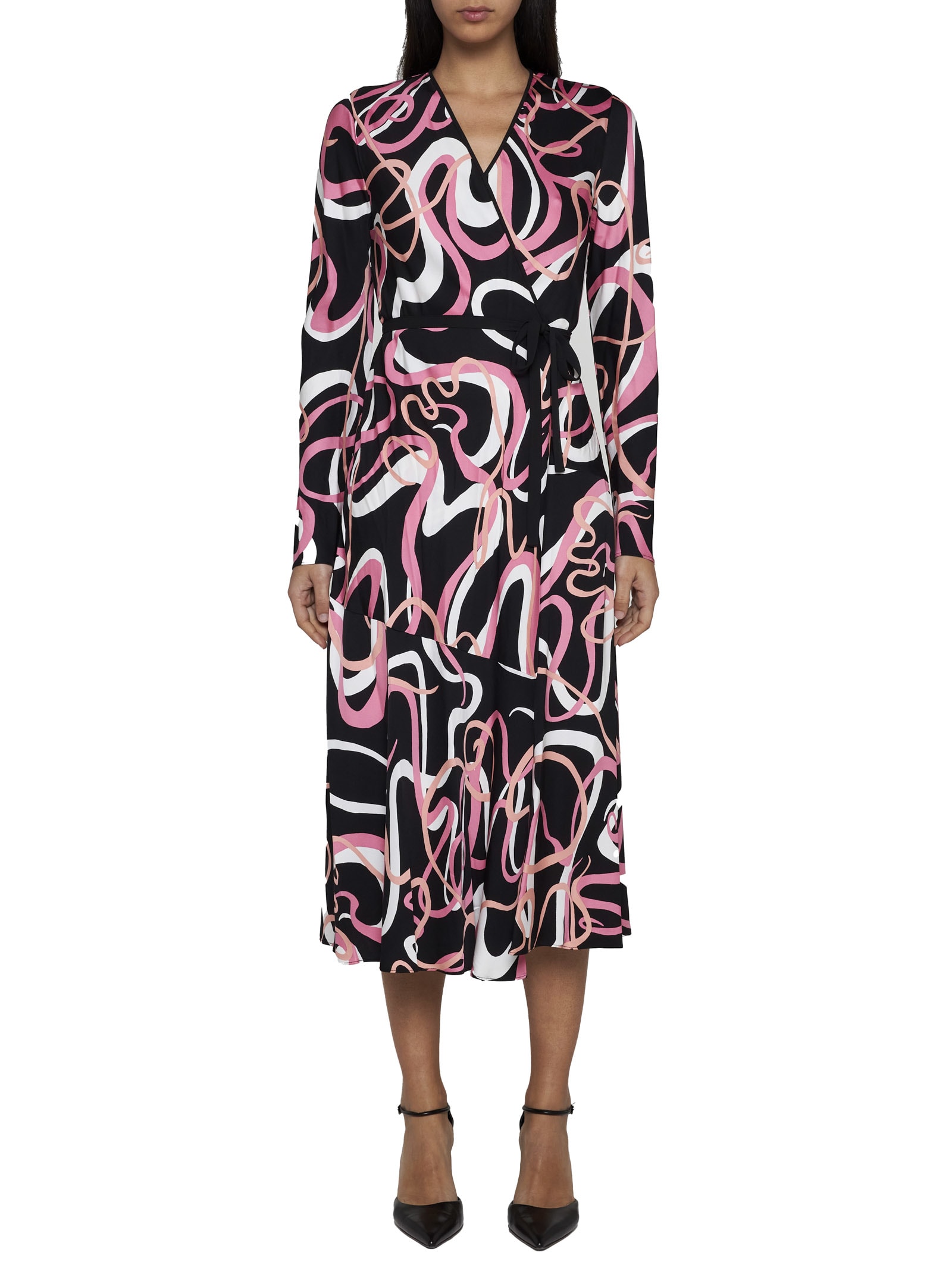 Shop Diane Von Furstenberg Dress In Celebration