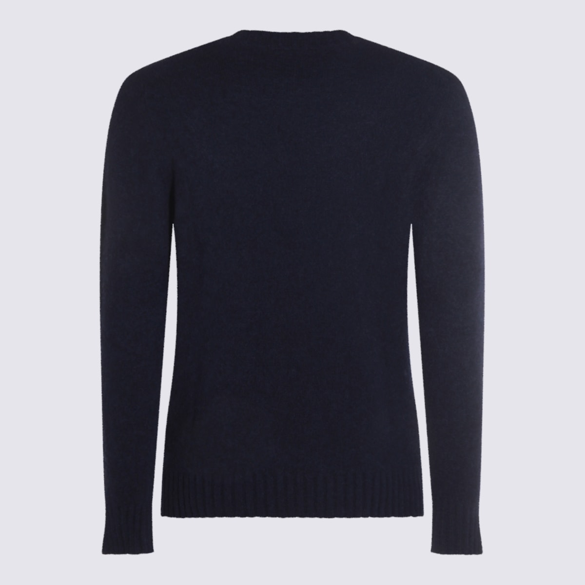 Piacenza Cashmere Crew-neck Cashmere-silk Blend Sweater In Blue