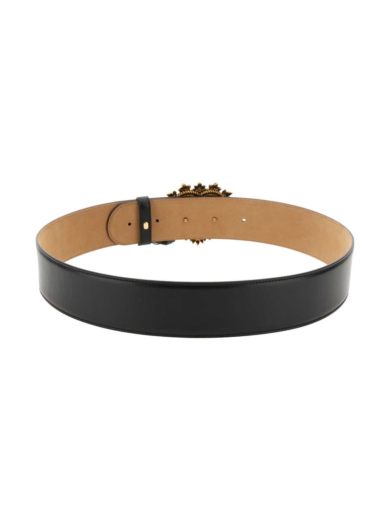 Dolce & Gabbana Devotion Belt In Nero