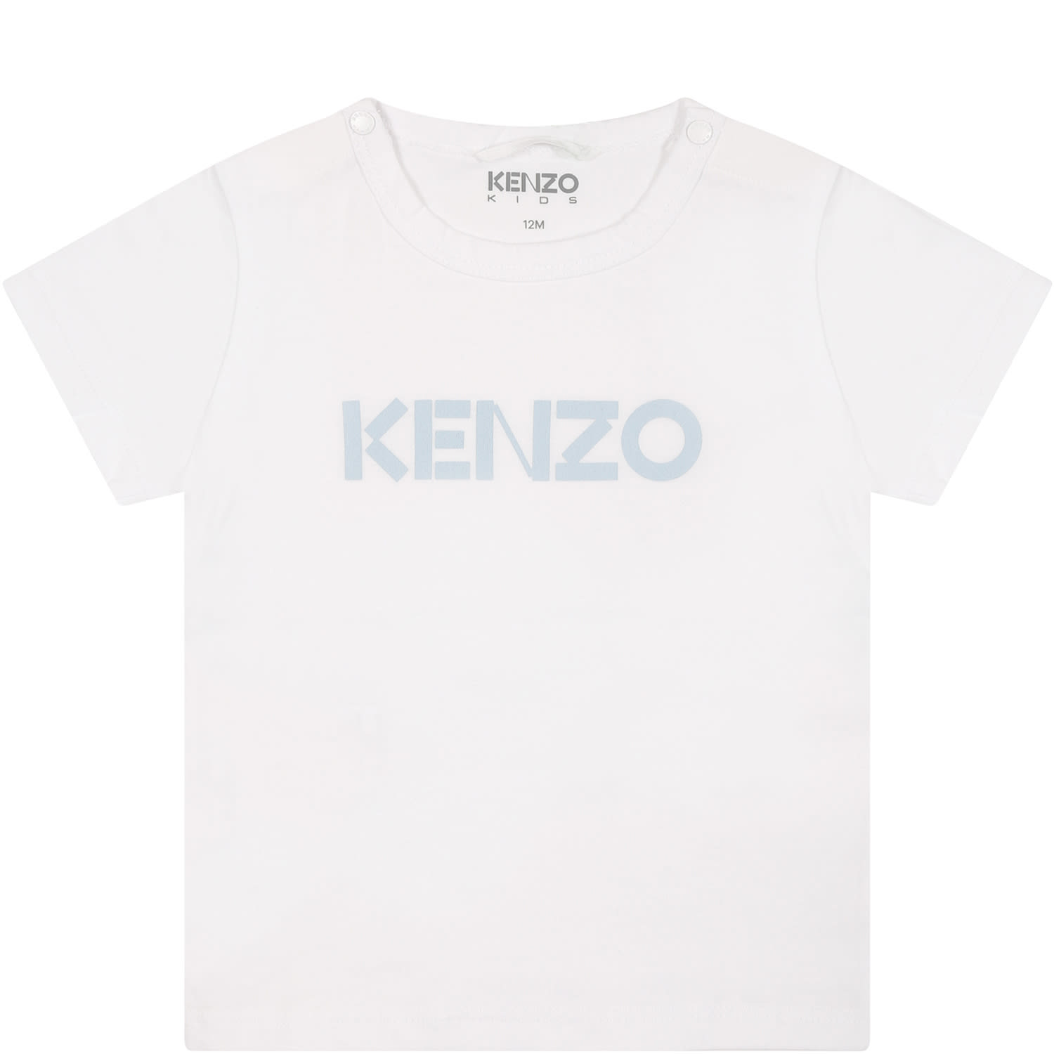 KENZO MULTICOLOR SET FOR BABY BOY WITH TIGER AND LOGO 