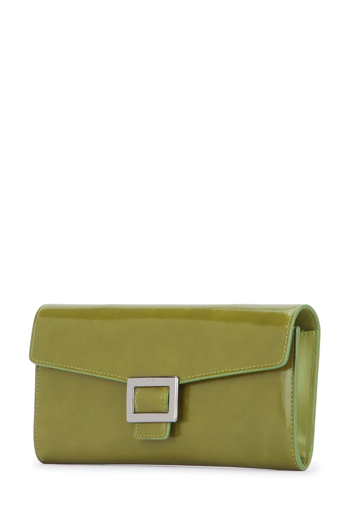Roger Vivier Chic Wallet Chain Featuring Buckle Detail In Green