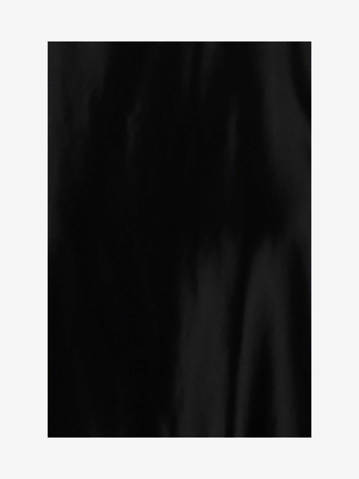 Giorgio Armani Shiny Effect Silk Sweater In Black