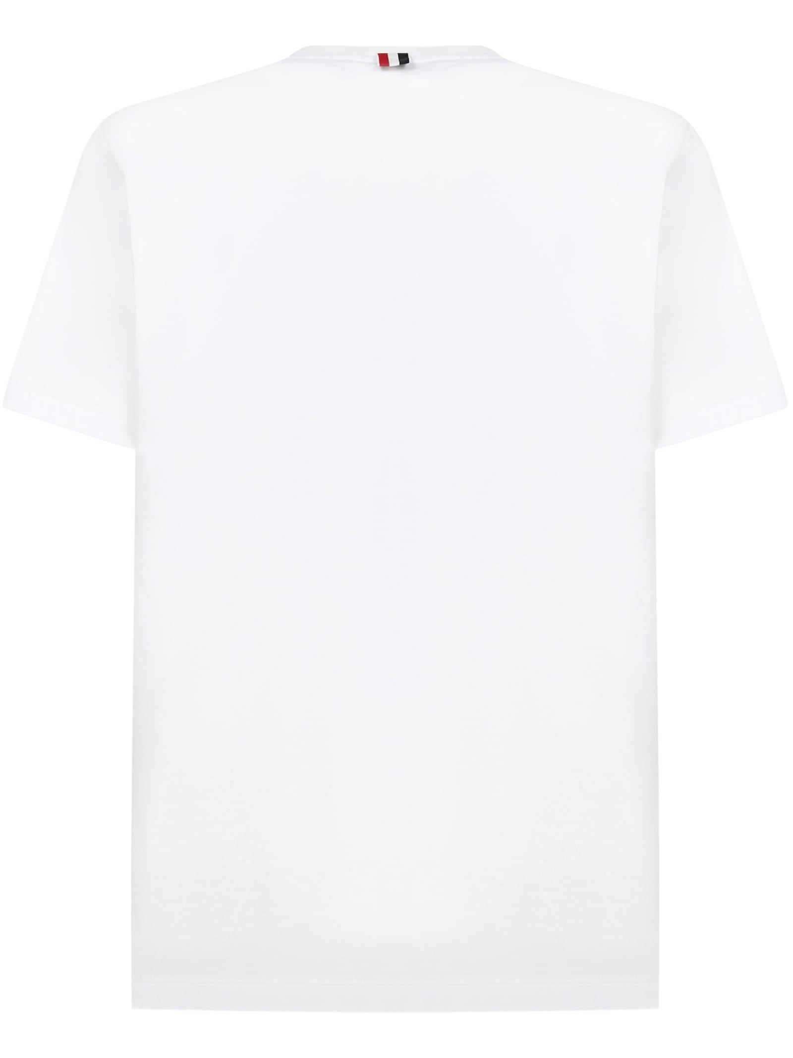 Shop Thom Browne T-shirt In White
