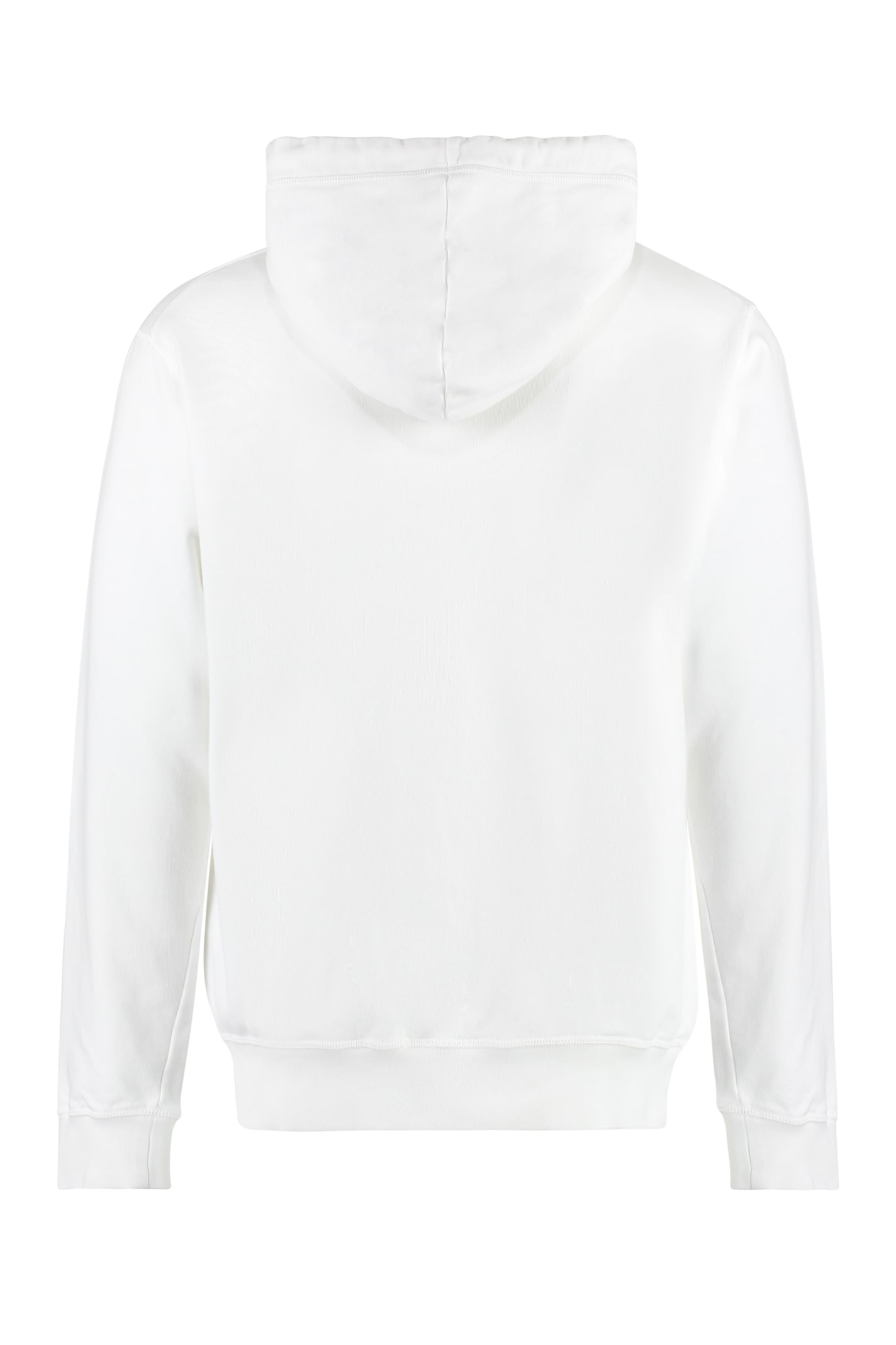 Shop Dsquared2 Cotton Hoodie In White