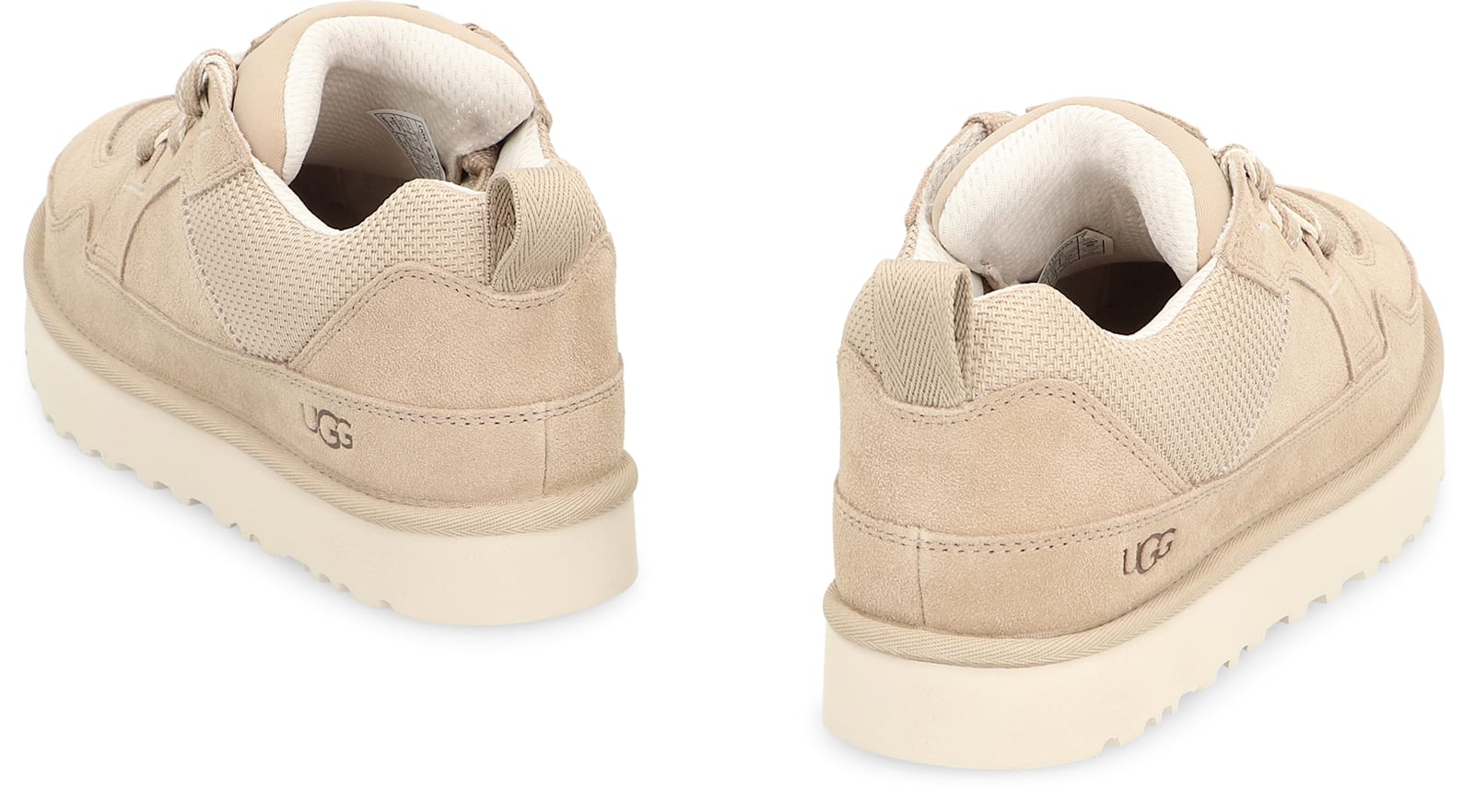 Shop Ugg Lo Lowmel Low-top Sneakers In Beige