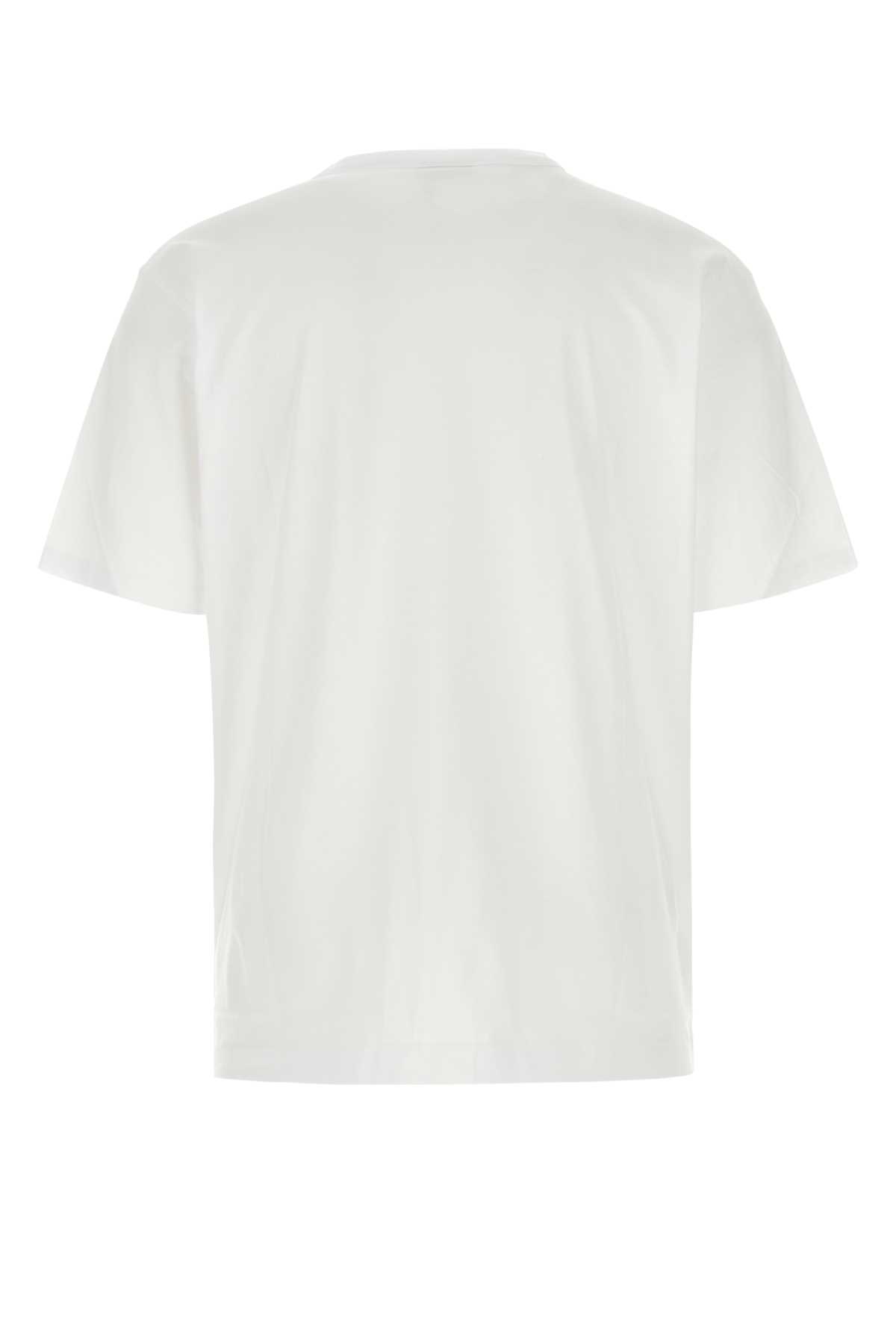 Shop Dries Van Noten White Cotton Heer T-shirt