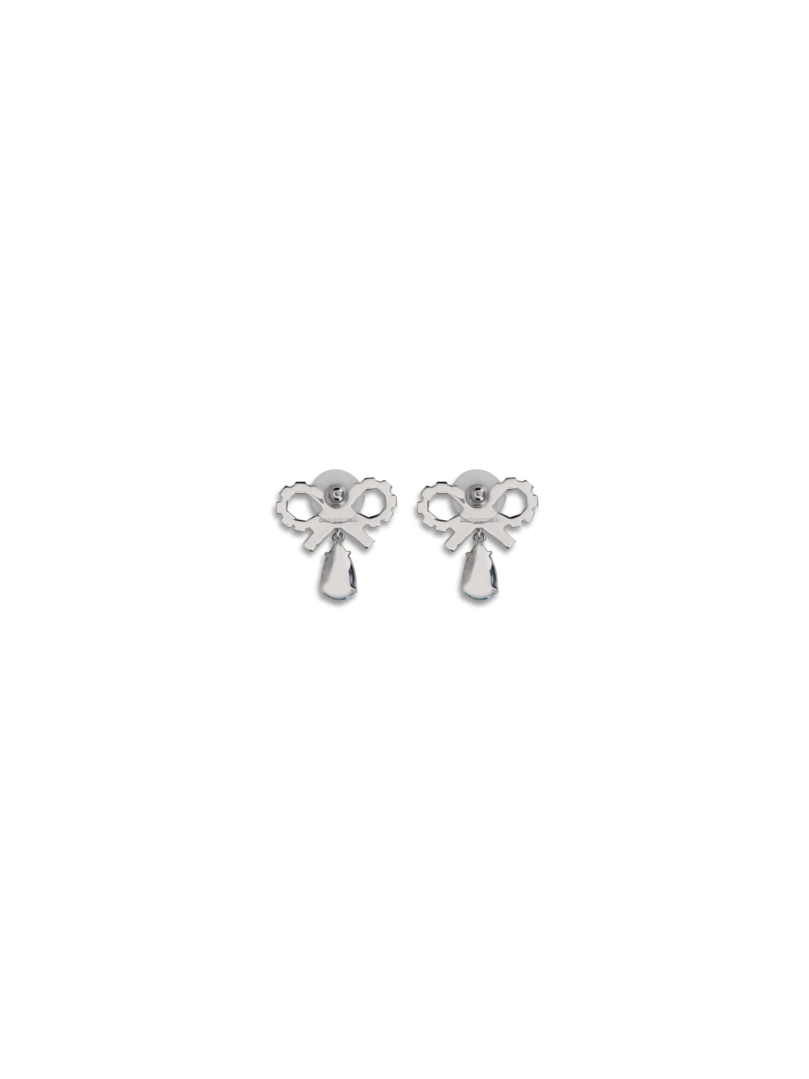 Self-portrait Dangling Earrings With Bows