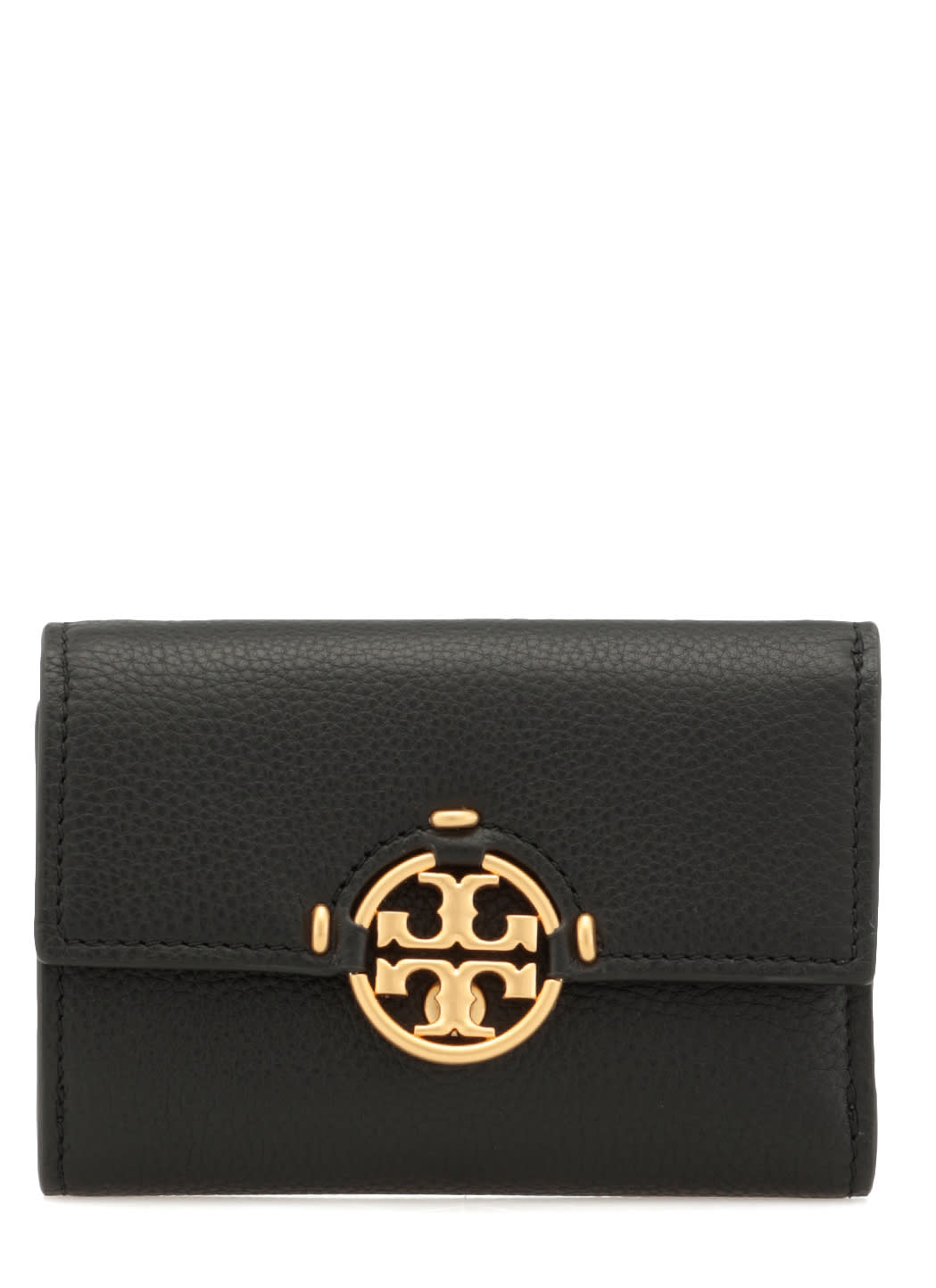 Tory Burch Pebbled Leather Wallet