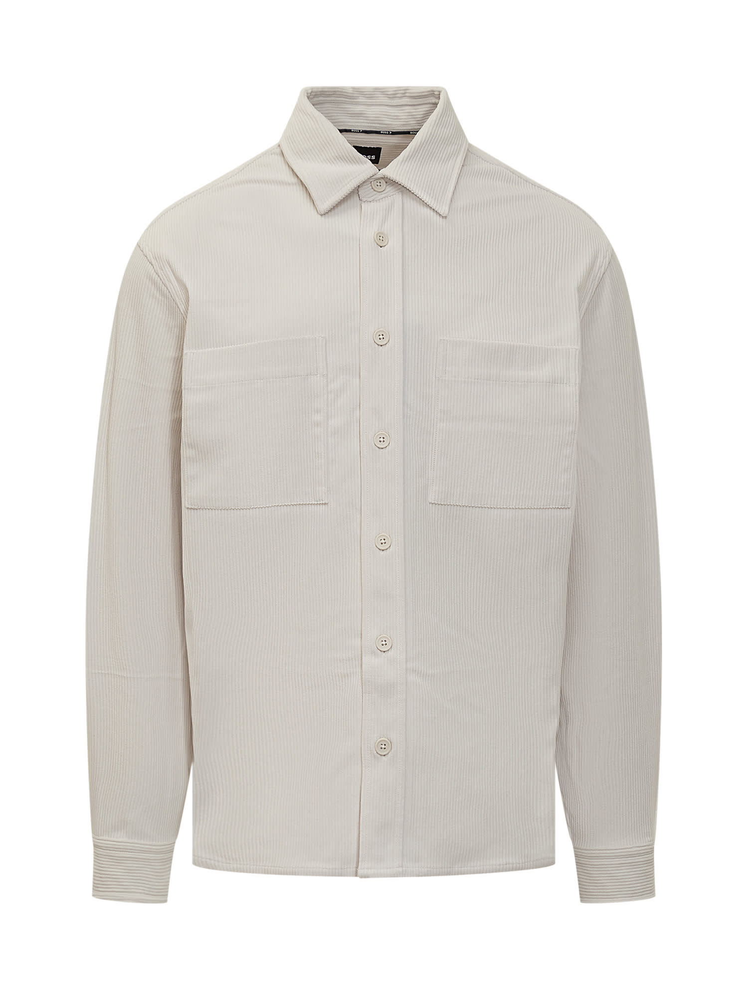 Shop Hugo Boss Owen Shirt In Open White