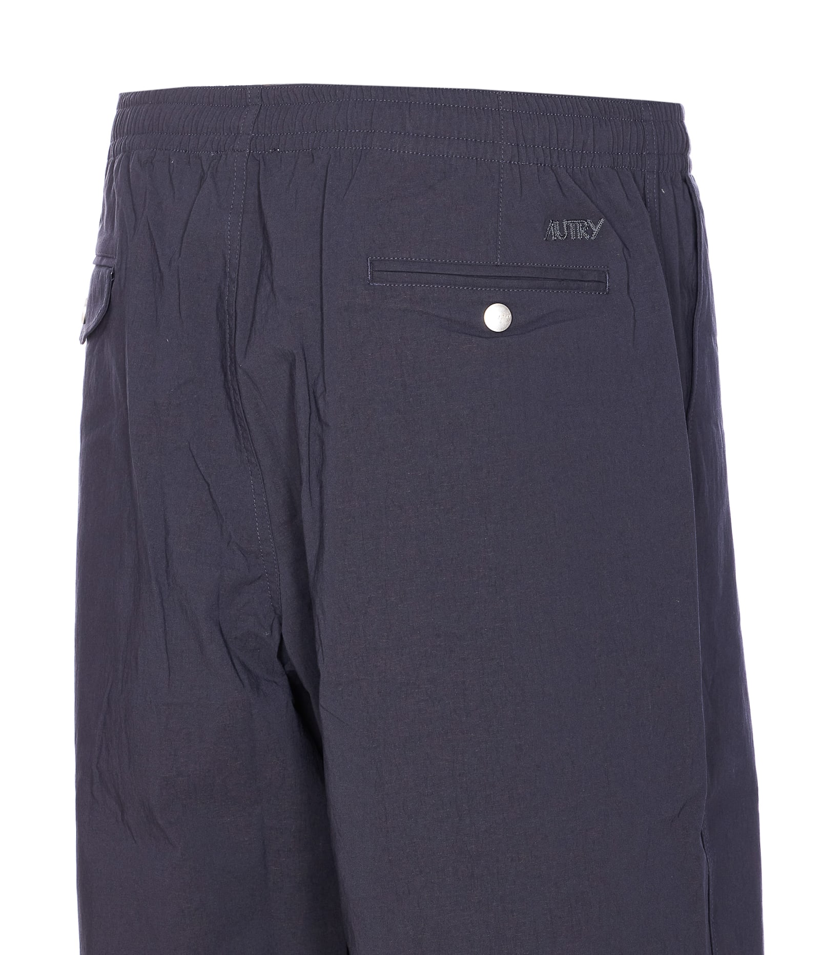Autry Elasticated-waist Trousers In Blue
