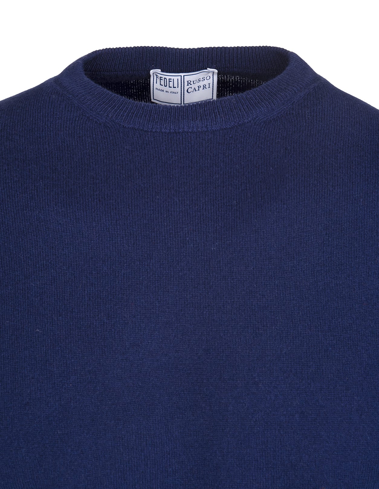 Shop Fedeli Night Blue Arg Vintage Pullover