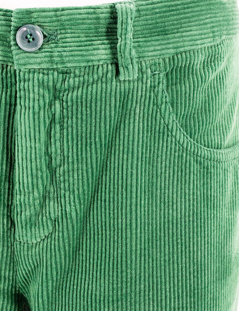 Shop Aspesi Trousers In Green