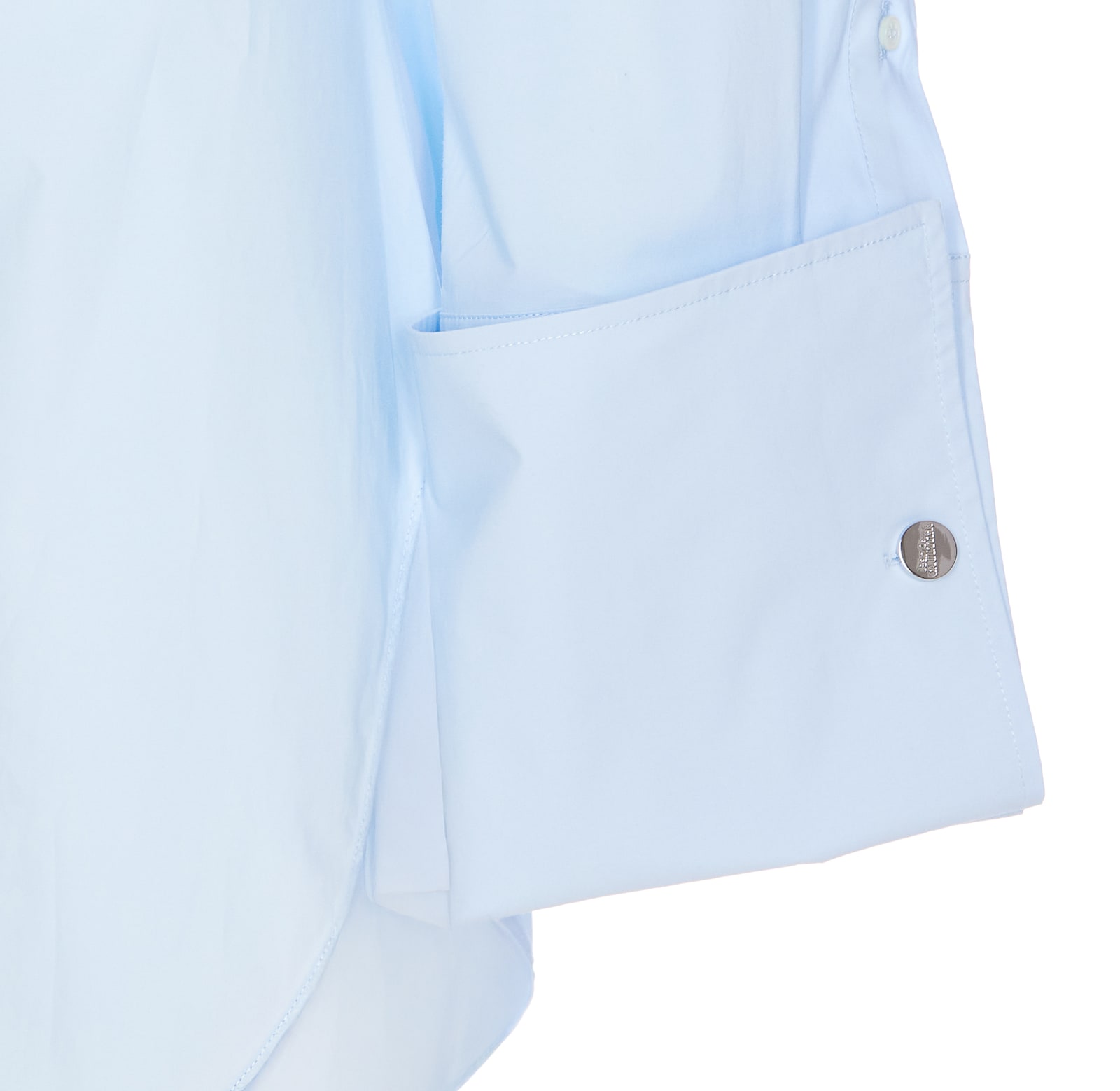 Jean Paul Gaultier Underboob Transfer Print Shirt For Women